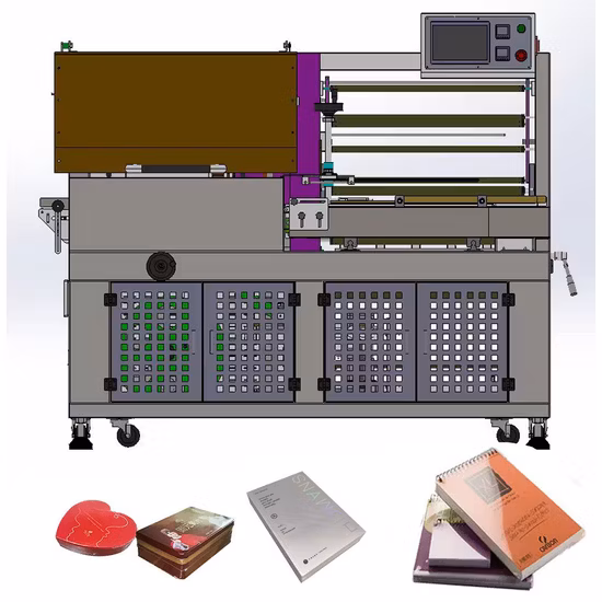 패스트 푸드 POF 필름 수축 기계, 자동 열 터널 수축 필름 기계