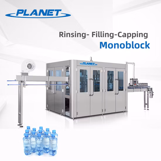 Automatic Factory Price 3000-24000bph Mineral /Spring /Drinking/ Pure Water Pet Plastic Bottle Washing Filling Capping Bottling Machine