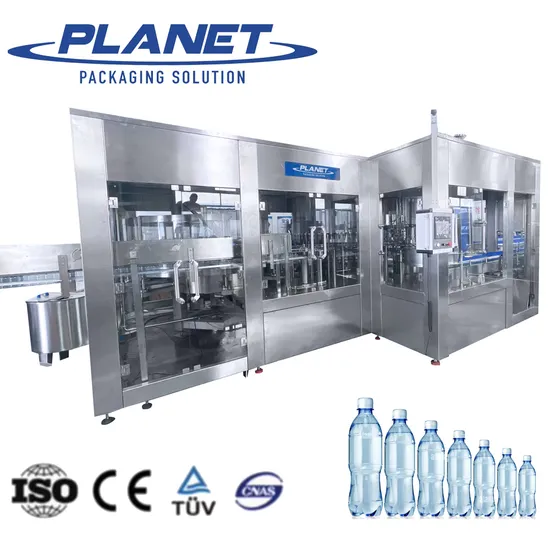 Automatic Factory Price 3000-24000bph Mineral /Spring /Drinking/ Pure Water Pet Plastic Bottle Washing Filling Capping Bottling Machine
