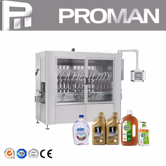 Hand Sanitizer Antibacterial Liquid Dishwasher Shampoo Water Liquid Filling Capping Labeling and Packing Machine