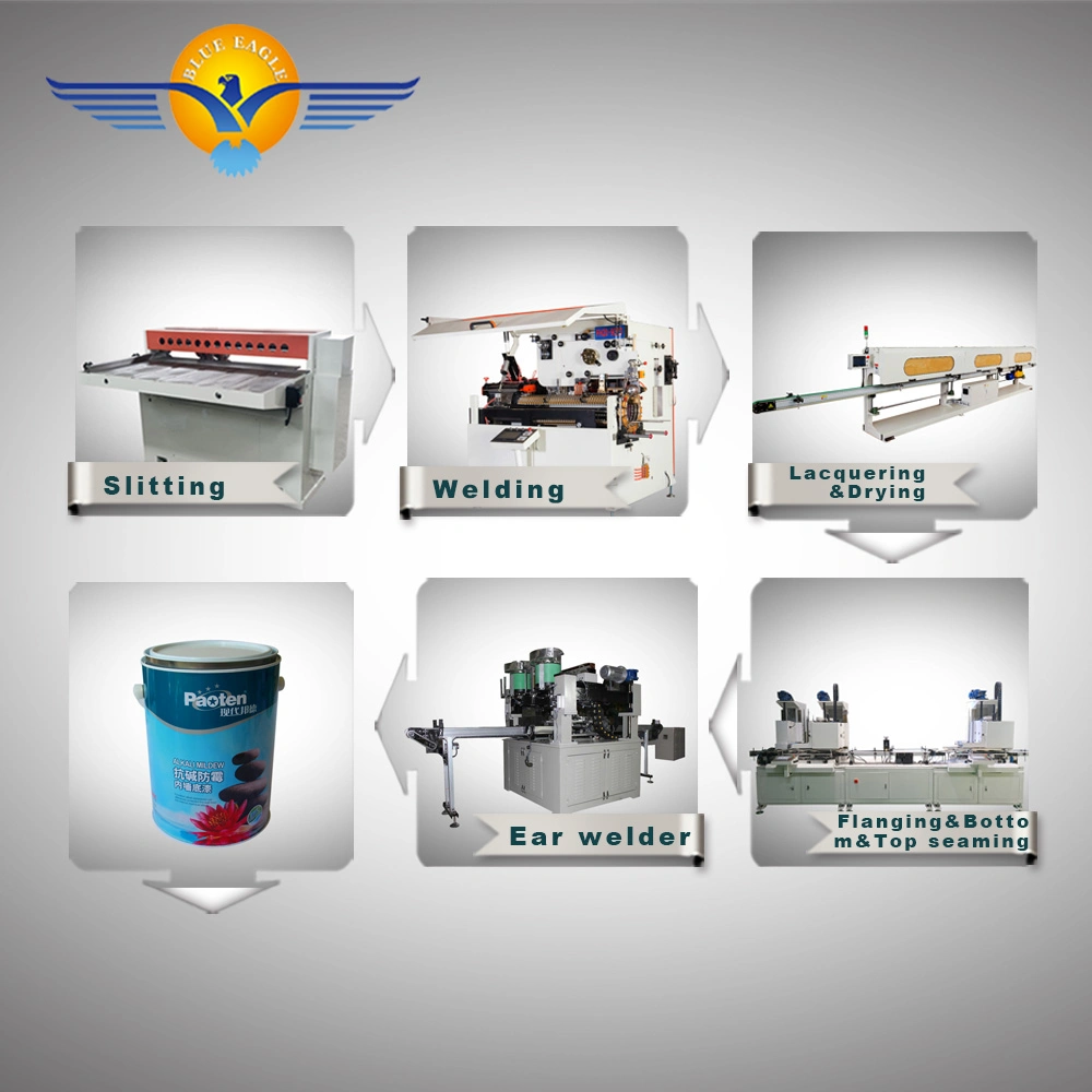 Automatic Tin Can Seamer for All Type of Cans for All Type of 0.1-25L Tin Can Production Line