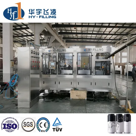Customized Fully Automatic 2 in 1 Aluminum Can Beer Filling Seaming Machine / Carbonated Soft Drink Canning Equipment / Filler Seamer